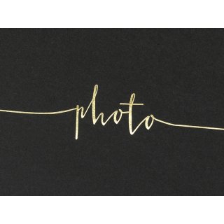 Fotoalbum, černé (zn. PartyDeco)