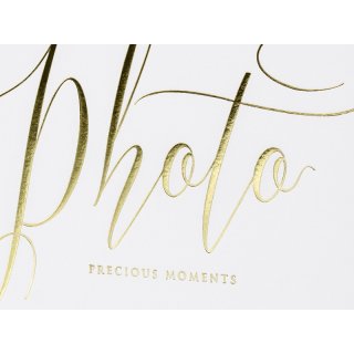Fotoalbum, bílé, "photo precious moments"