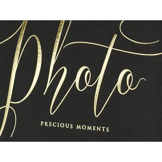 Fotoalbum, černé, "photo precious moments"