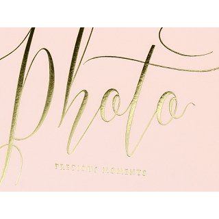 Fotoalbum, růžové, "Photo precious moments" (zn. PartyDeco)