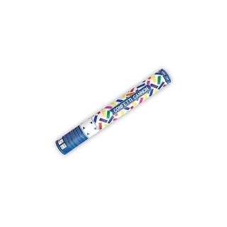 Vystřelovací konfety, barevný mix proužky, 40 cm (zn. PartyDeco)