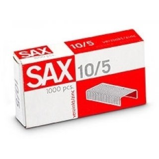 Spojovače kancelářské SAX 10/5, 1.000 ks