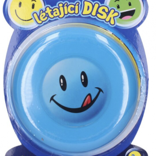 Létající disk smajlík 19 cm - Český obal