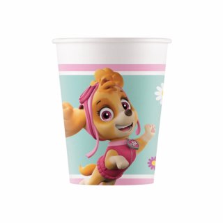 Kelímky papírové EKO - Tlapková Patrola Skye a Everest 200ml/8ks