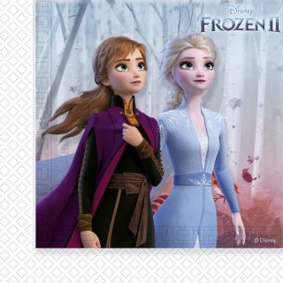 Papírové ubrousky Elza FROZEN / Ledové Království, rozměr 33x33cm, set 20ks (zn. Procos)