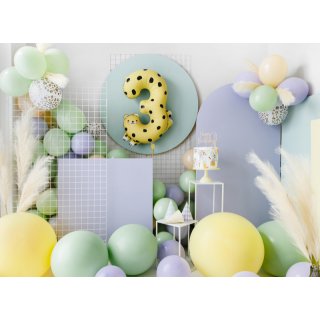 Dřevěný nápis / zápich do dortu Happy Birthday, 16.5cm (zn. PartyDeco)