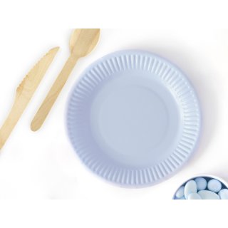 Dřevěné příbory - čistě přírodní bez vzorů, set 18ks (3x6) (zn. PartyDeco)