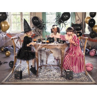 Květinová koruna, bílá, 17cm (zn. PartyDeco)