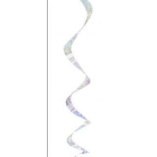 Závěsné spirály pro 18. narozeniny, modrá barva, délka 81cm (zn. UNIQUE)
