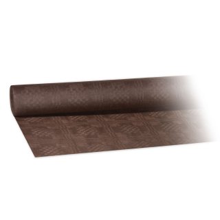Ubrus papírový, 8x1.2m, role, hnědá barva (zn. WIMEX)