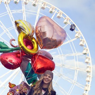 Fóliový balónek PRSTEN, rozměr 60x95cm, zlatá barva (zn. PartyDeco)