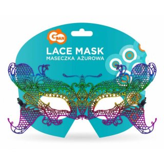 Škraboška Rainbow Butterfly, motýl, duhová barva (zn. Godan)