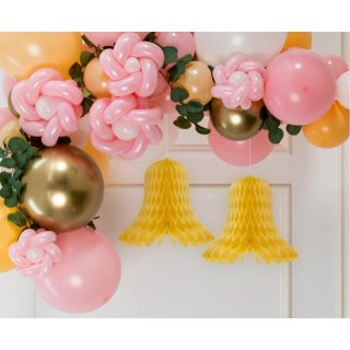 Závěsná dekorace Zvonek, zlatá barva, velikost 20cm (zn. Godan)