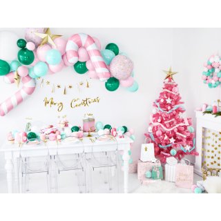 Dortové zápichy / na muffiny - HVĚZDIČKY, zlatá barva s glitrovým efektem, rozměr 11.5cm (zn. PartyDeco)