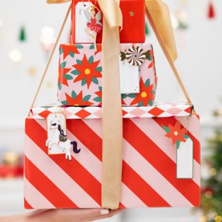 Balicí papír - Hvězdy, 70x200cm (zn. PartyDeco)