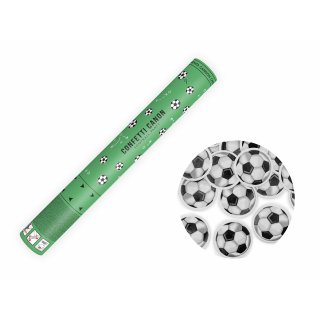 Vystřelovací konfety FOTBAL - fotbalové míče, délka 40cm (zn. PartyDeco)