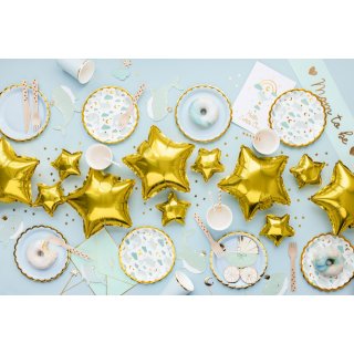 Šerpa Mom to be, světle modrá barva, délka 75cm (zn. PartyDeco)