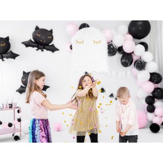 Piňata - DUCH, bílá, rozměr 41.5x50x10cm (zn. PartyDeco)