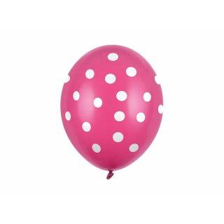 Latexový balónek bílá SRDÍČKA, růžový - velikost 30cm (zn. StrongBalloons)