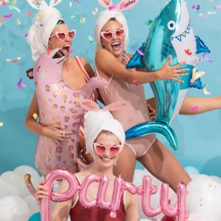 Rozlučkové čelenky Bride Squad - Brabe Babes, rozměr 29x25cm - set 6ks (zn. PartyDeco)