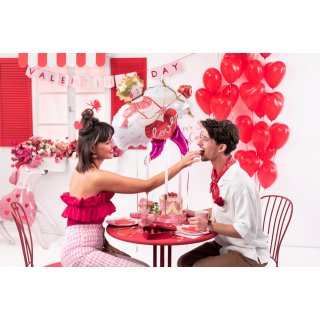 Fóliový balónek LÁSKA - římský bůh CUPID s amorovým šípem, rozměr 82x99cm (zn. PartyDeco)