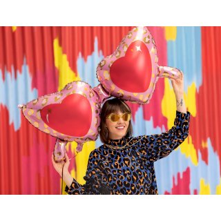 Fóliový balónek BRÝLE LÁSKY, rozměr 115x52cm (zn. PartyDeco)