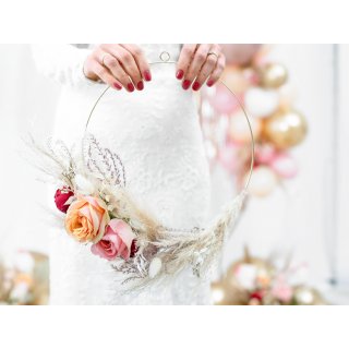 JUMBO kulatý lesklý balónek (Glossy), velikost 60cm, zlatá barva (zn. PartyDeco)