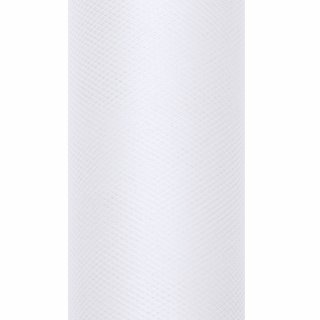 Tyl dekorační - bílá barva, šířka 50cm / délka 9m (zn. PartyDeco)