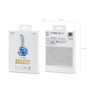 Balónkový set pro 1. narozeniny - CHLAPEČEK. rozměr 90x140cm (zn. PartyDeco)