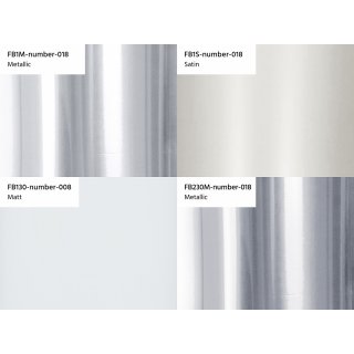 Fóliová ČÍSLICE 2, bílá matná barva, velikost 86cm (zn. PartyDeco)