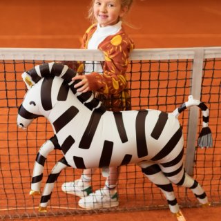 Fóliový balónek velká ZEBRA, rozměr 115x85cm (zn. PartyDeco)