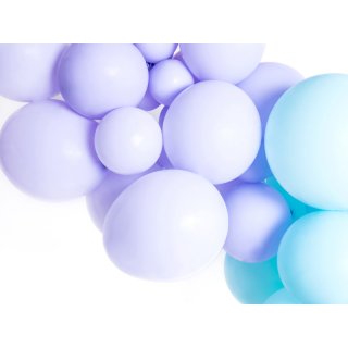 Latexový balónek, pastelový, světle fialový, velikost 30cm (zn. StrongBalloons)