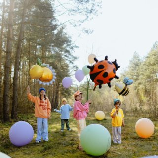 JUMBO latexový balón, pastelový, pistáciový, velikost 60cm (zn. PartyDeco)