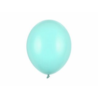 Latexový balónek, pastelový, světle tyrkysový, velikost 30cm (zn. StrongBalloons)