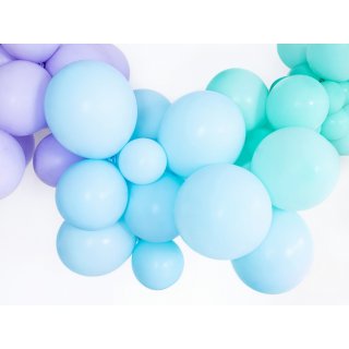 Latexový balónek, bledě modrý / light blue, velikost 30cm (zn. StrongBalloons)