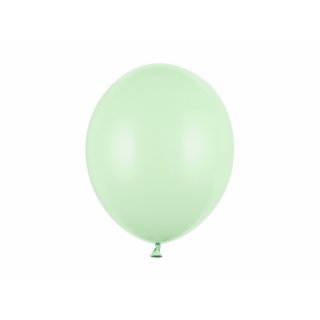 Latexový balónek, pastelový, pistáciový / pistachio, velikost 30cm (zn. StrongBalloons)