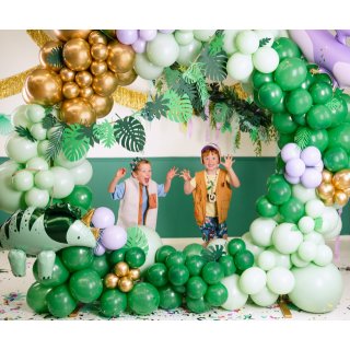 Latexový balónek, pastelový, pistáciový / pistachio, velikost 30cm (zn. StrongBalloons)