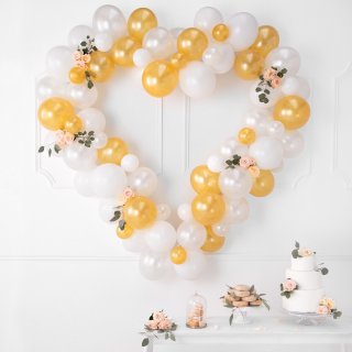 Latexový balónek, pastelový, čistě bílá barva, velikost 23cm (zn. StrongBalloons)