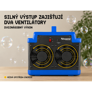 Výrobník bublin dvojitý BeamZ B1500