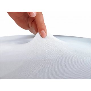 Elastický potah STANDARD na skládací stůl 183x76 cm, bílý