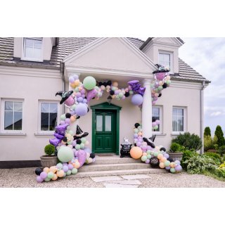 Fóliový balónek Netopýr, fialový, rozměr 119.5x51cm (zn. PartyDeco)