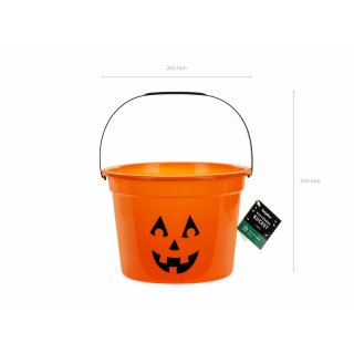 Dýňový halloweenský KYBLÍK, rozměr 20.5x15cm (zn. PartyDeco)