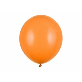 Latexový balónek, pastelový, oranžová barva, velikost 43cm (zn. StrongBalloons)