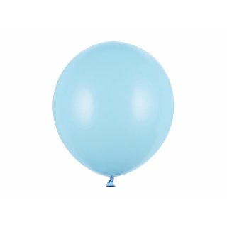 Latexový balónek, pastelový, tyrkysová barva, velikost 43cm (zn. StrongBalloons)