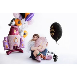 Fóliový balónek Hocus Pocus Halloween, kruh, velikost 45cm (zn. PartyDeco)