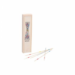 Dřevěné mikádo HRA, délka tyčinek 17.7cm - set 41ks (zn. WIKY)