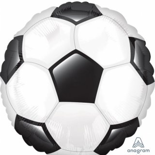 Fóliový balónek FOTBAL velký kruh, velikost 71cm (zn. Anagram)