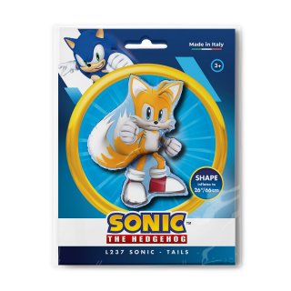 Fóliový balónek Sonic Tails, žlutý, velikost 66cm (zn. GRABO)