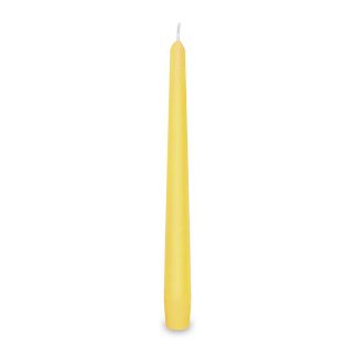 SVÍČKA kónická, žlutá barva, délka 24cm (zn. WIMEX)