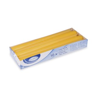 SVÍČKA kónická, žlutá barva, délka 24cm (zn. WIMEX)